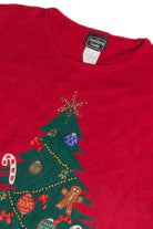 Vintage Red Ugly Christmas Sweater 59561