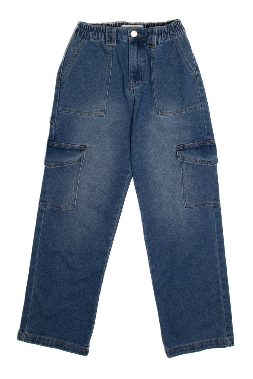 Medium Dark Wash Skater Jeans