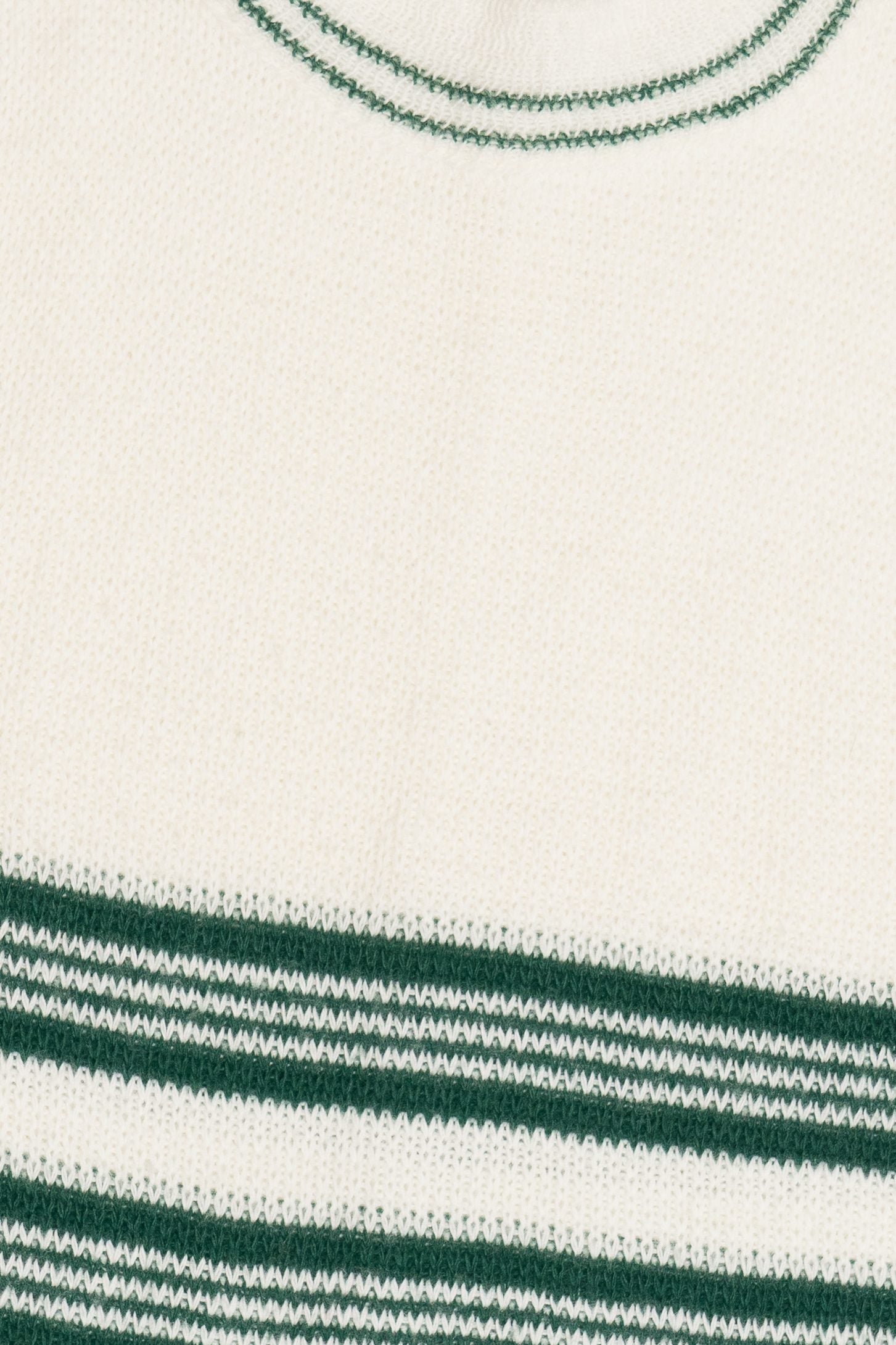 Vintage Striped Sleeveless Sweater (1980s)