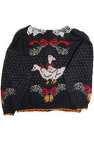 Vintage Birds Ugly Christmas Cardigan 59571
