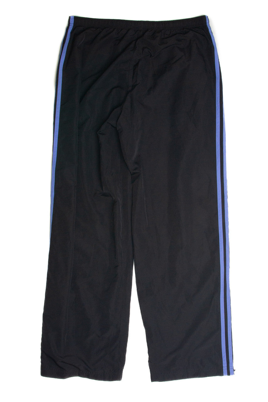 Vintage Black and Blue Track Pants