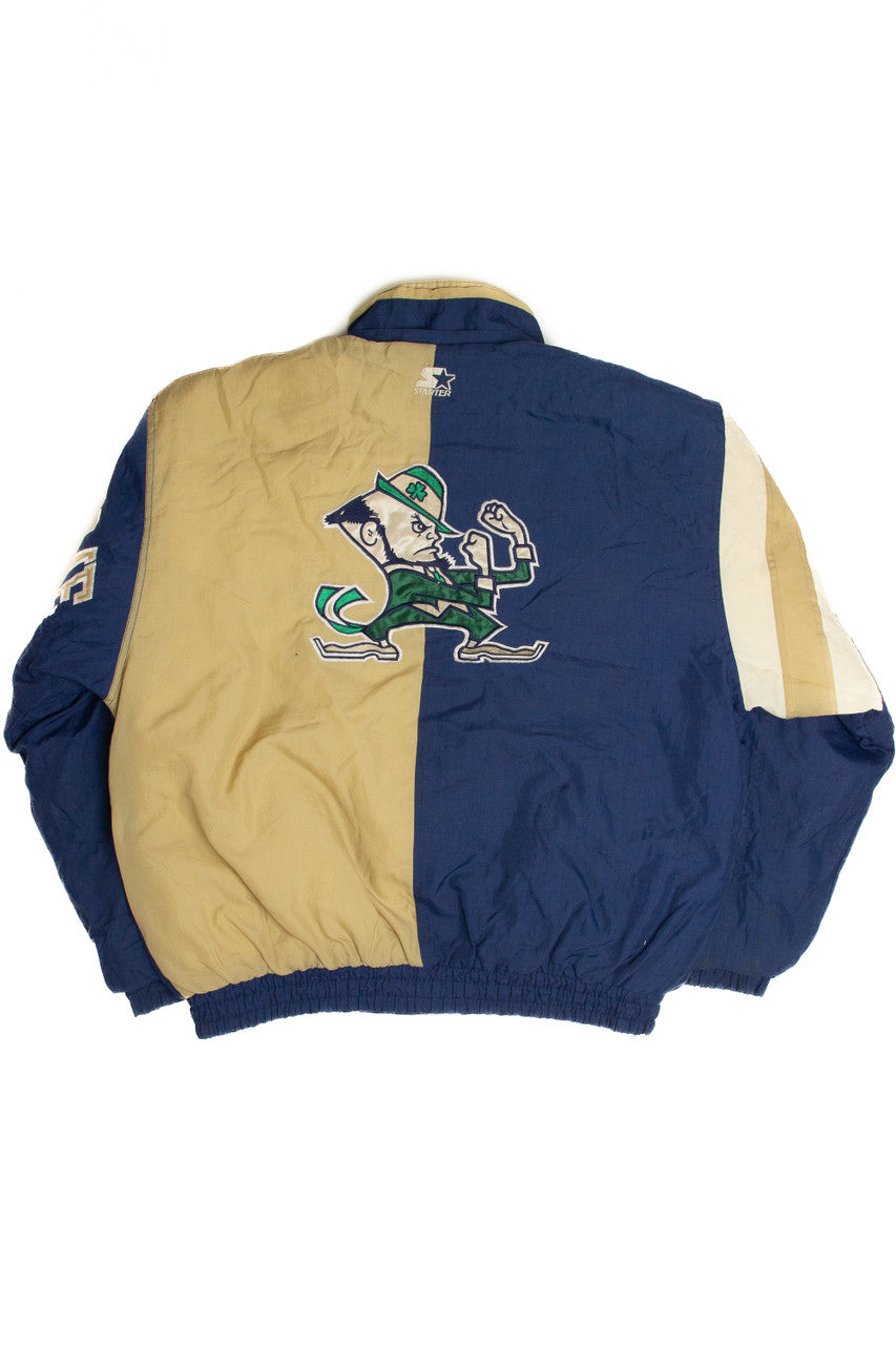 Vintage Notre Dame Fighting Irish Starter Jacket