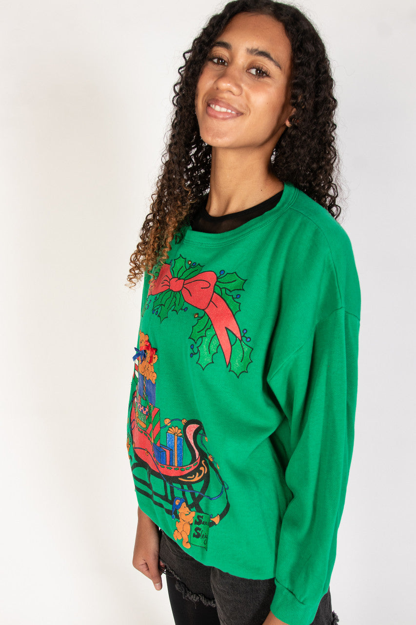 Green Ugly Christmas Sweatshirt 52523
