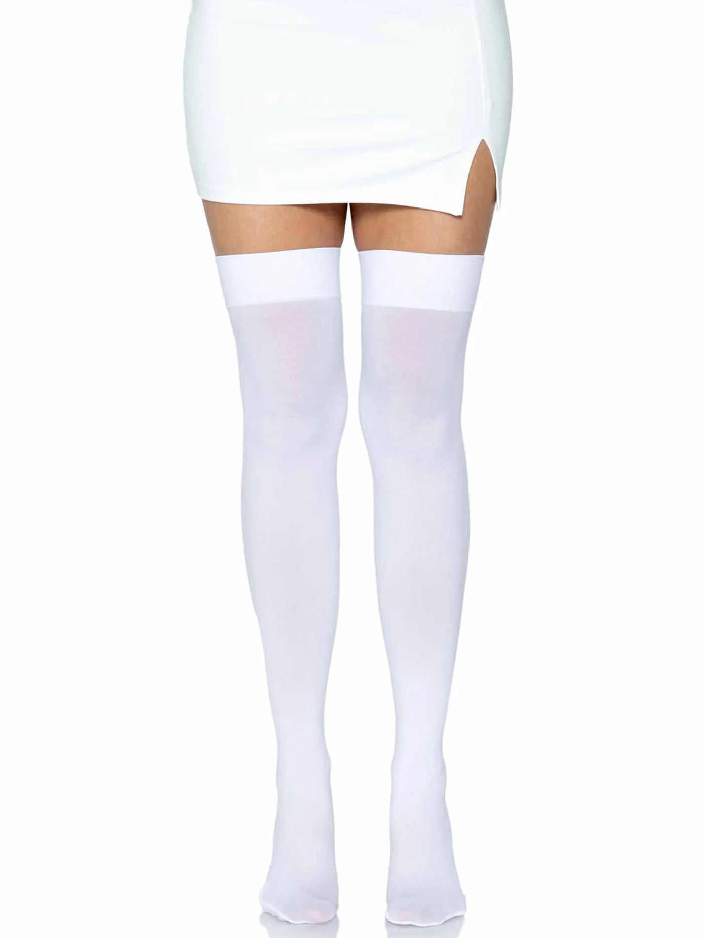 Opaque Thigh Highs