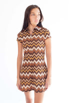 70s Chevron Dress
