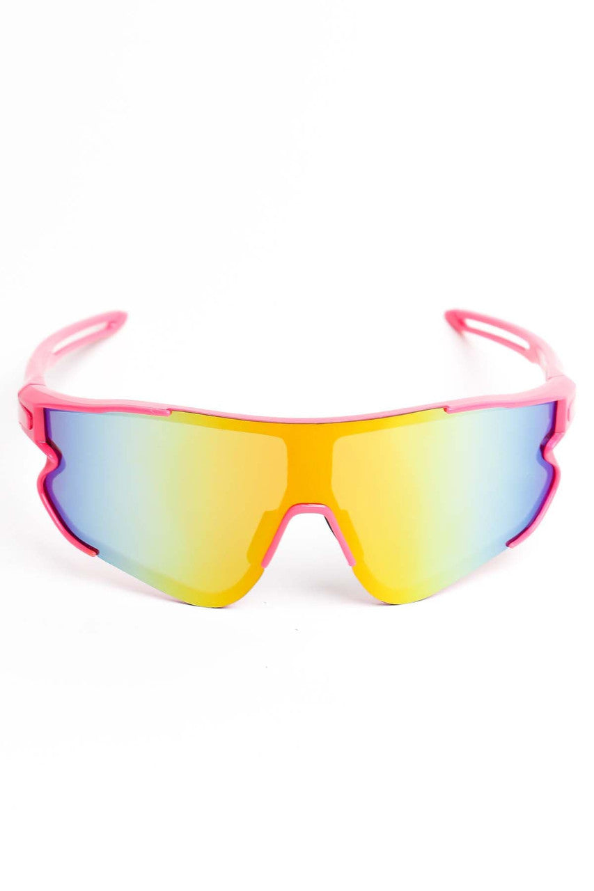80s Shield Sunglasses