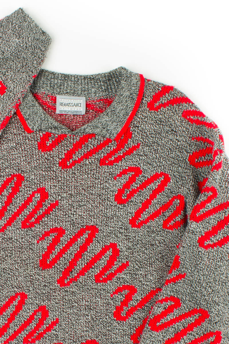 Women's 80s Sweater 441