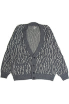 Vintage 80's Gray Cardigan 4245