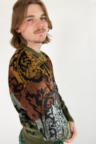 Vintage Todays News 80s Sweater 4428
