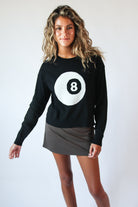Lucky Knit Sweater 8 Ball