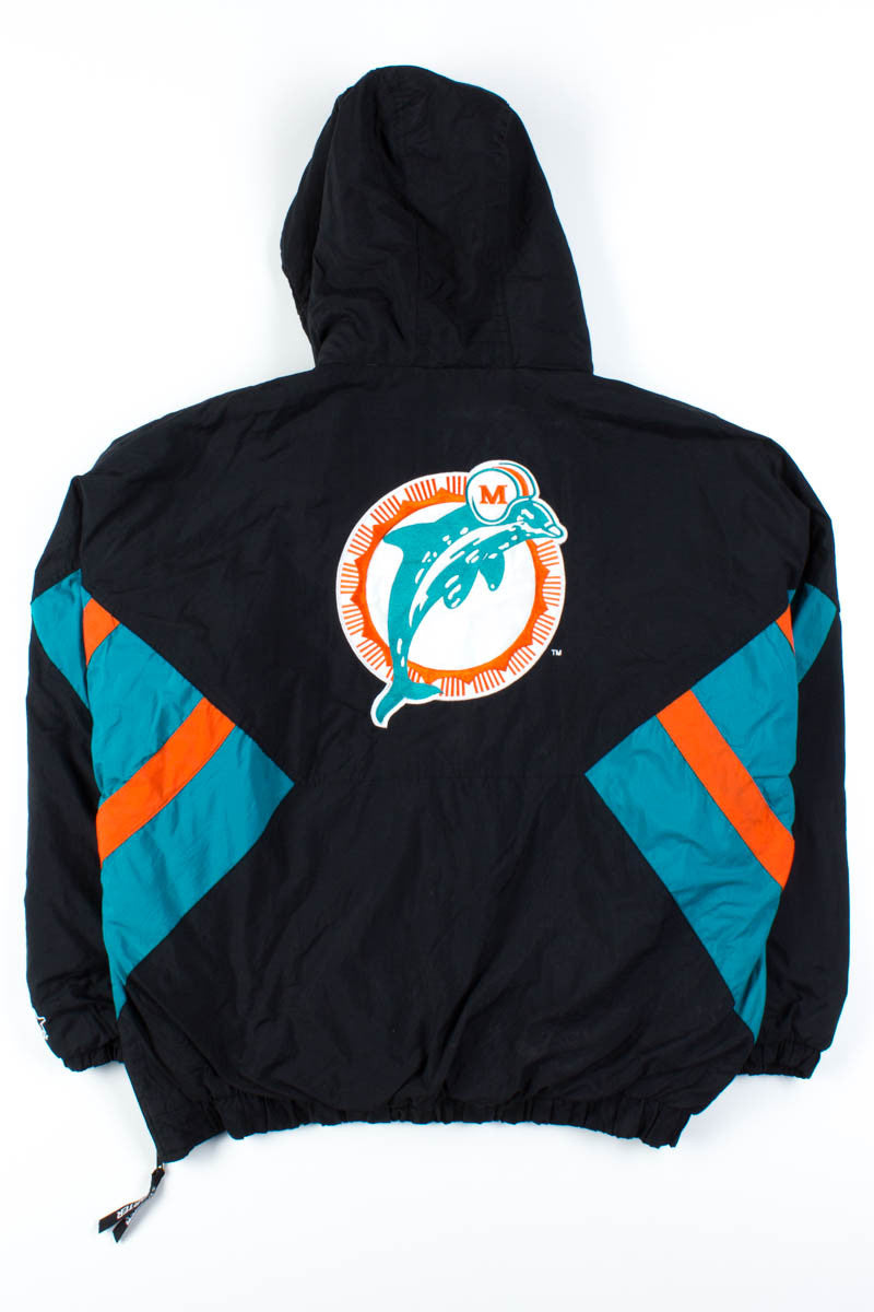 Miami Dolphins Pullover Starter Jacket 1