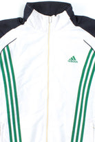 Green Stripes Adidas Windbreaker