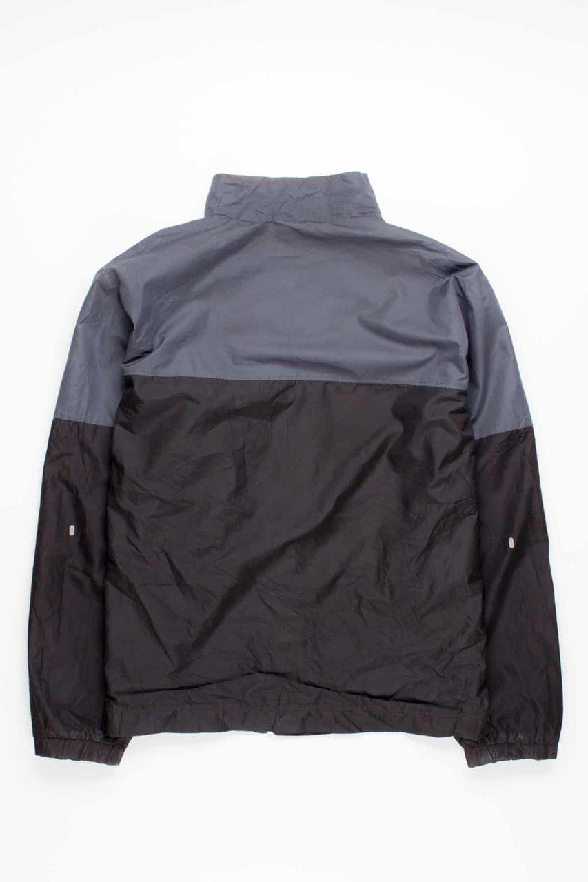 Grey Contrast Mesh Lined Starter Jacket