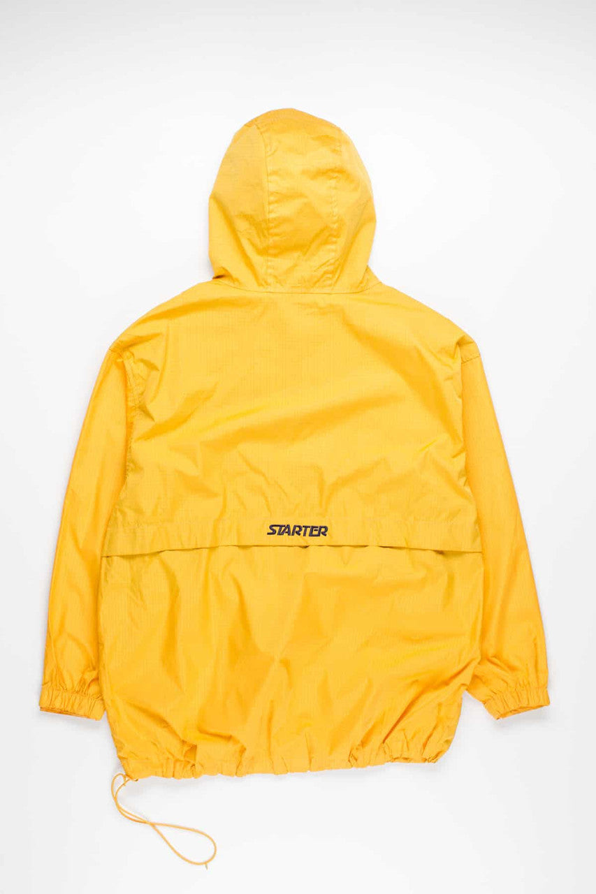 Mustard Yellow Hooded Starter Jacket