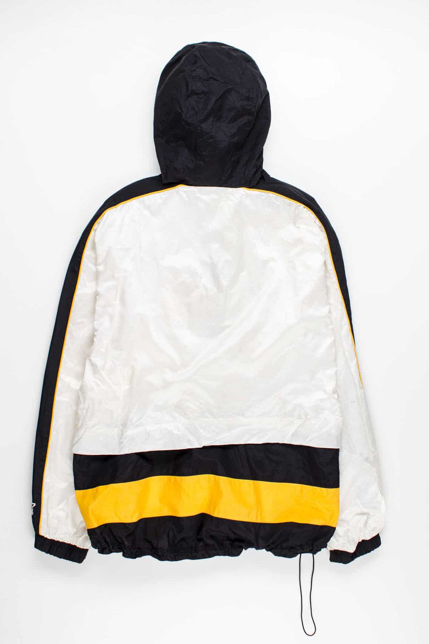Color Block Hooded Starter Jacket