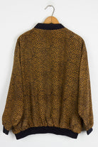 Cheetah Print Bomber Jacket