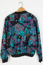 BLACK GRAPE BOMBER JACKET