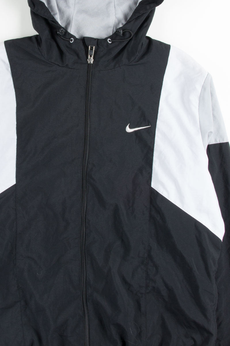 Black Hooded Nike Windbreaker 16846