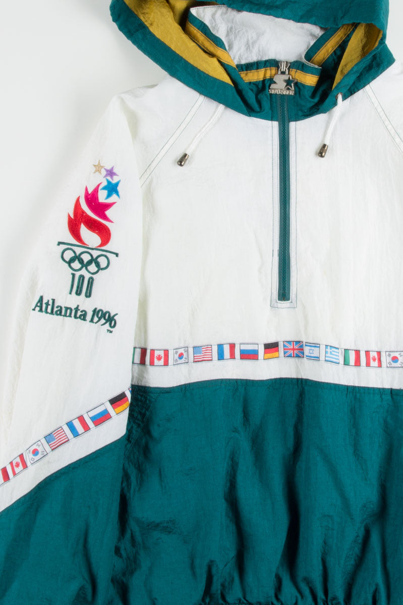 Atlanta Olympics Pullover Starter Jacket 17189