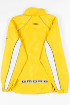 Bright Yellow Umbro Windbreaker