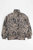 Silk Animal Print 90s Jacket 18049