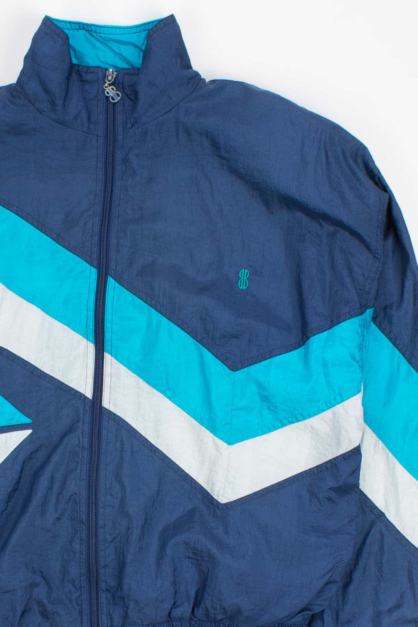 Blue Bill Blass 90s Jacket 18058
