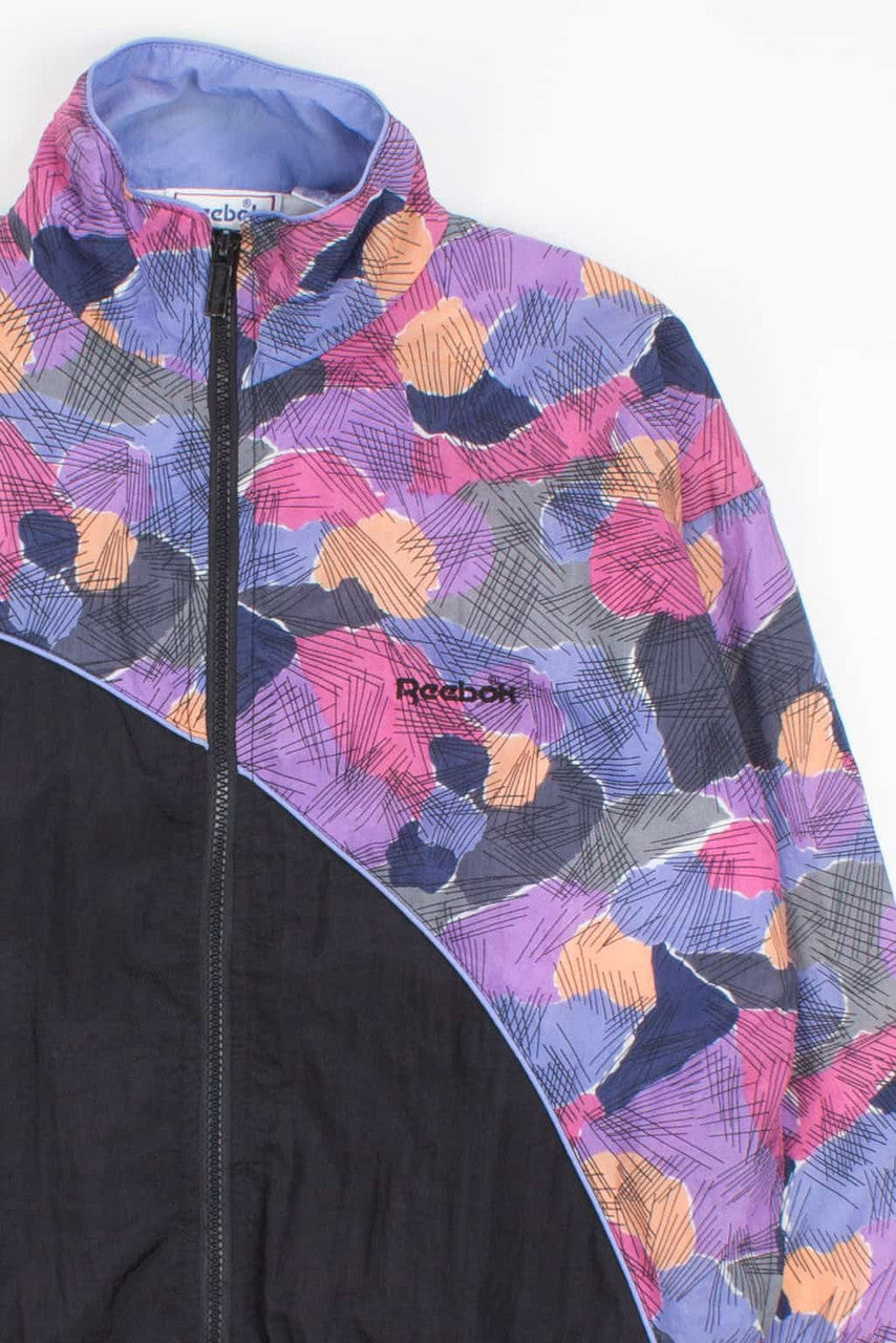 Patterned Reebok Vintage Windbreaker