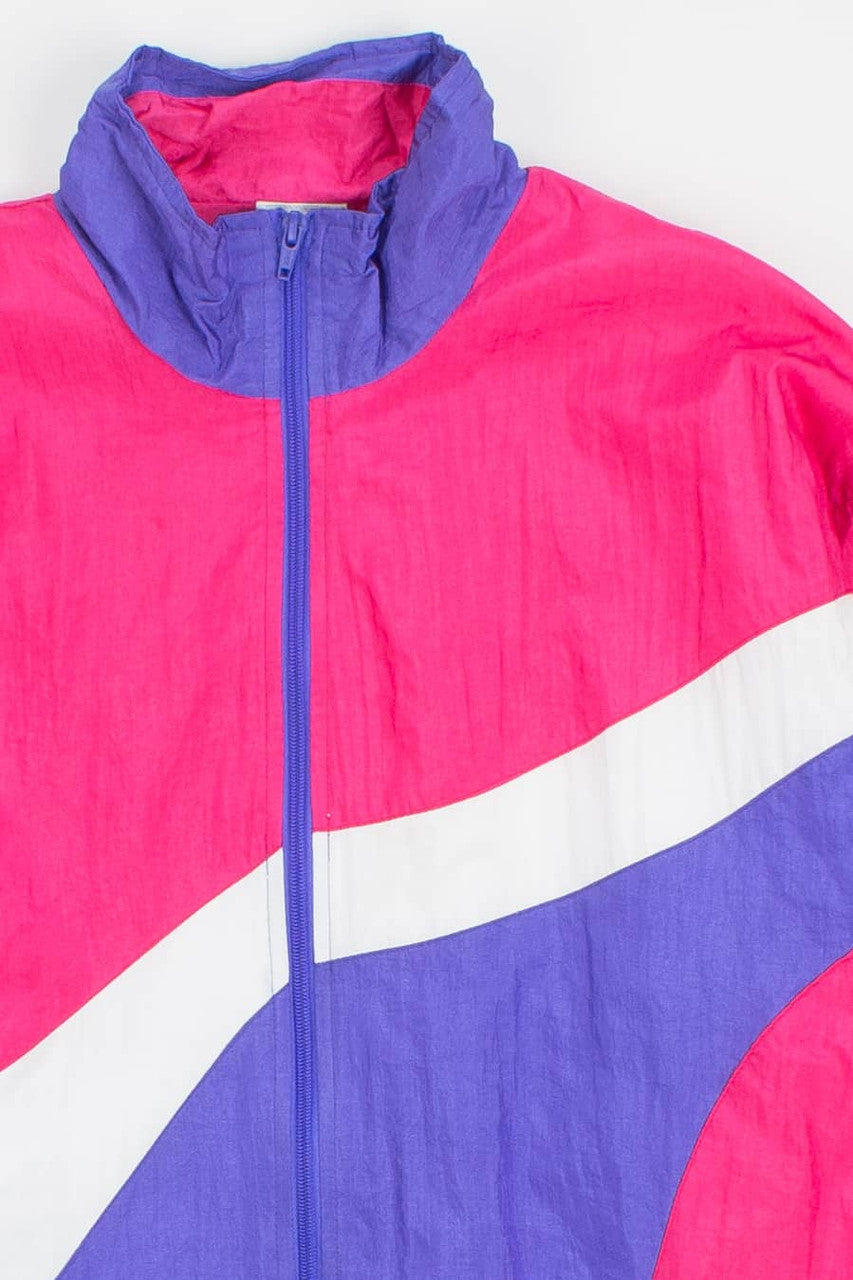 Pink and Purple Olympics Brand Vintage Jacket