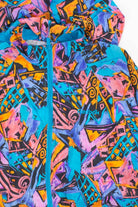Patterned Vintage Reebok Windbreaker