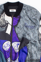 Purple Picasso Vintage Bomber Jacket