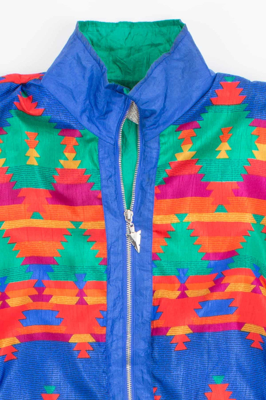 Bright Patterened Vintage Jacket
