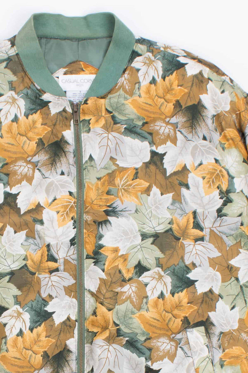 Vintage Silk Bomber Jacket