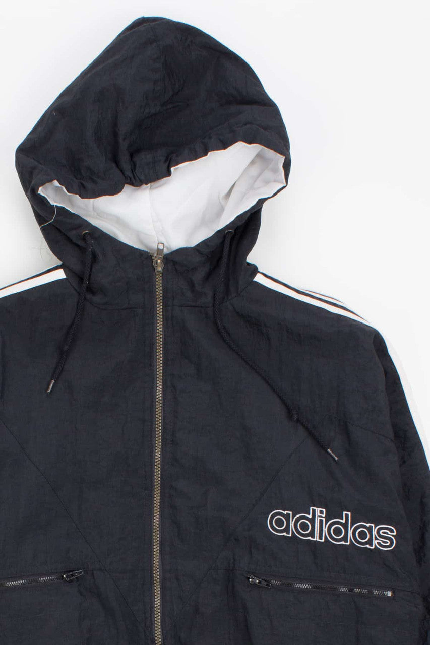 Vintage Adidas Hooded Jacket