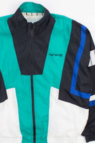90s Oleg Cassini Color Block Windbreaker