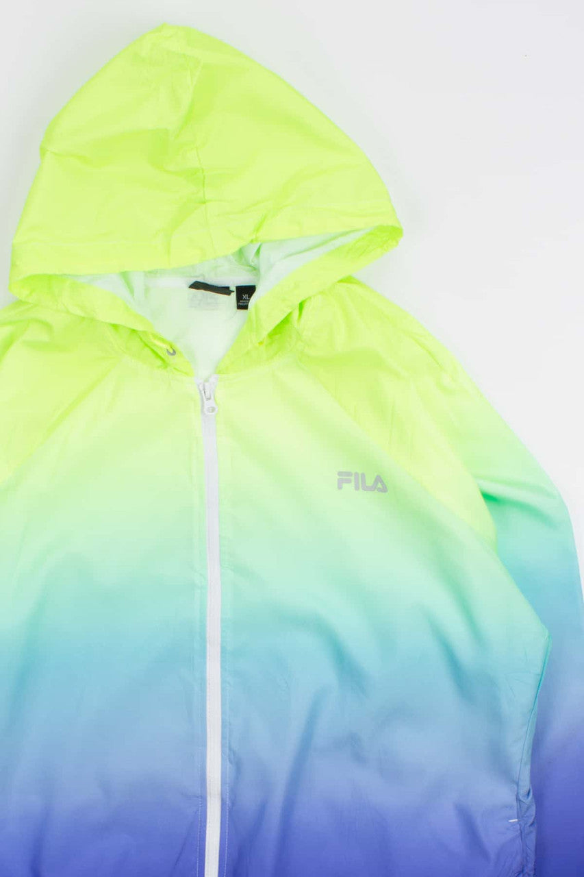 Fluorescent Fila Sport Windbreaker