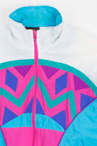 90s Pattern Vintage Windbreaker