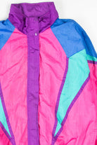 90s Pink Color Blocked Jacket 18419