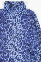 Blue Animal Print 90s Jacket 18457