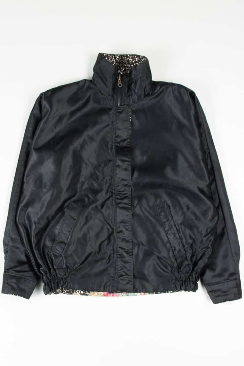Black & Floral Reversible Jacket 18580