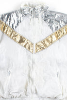 White Metallic 90s Jacket 18686
