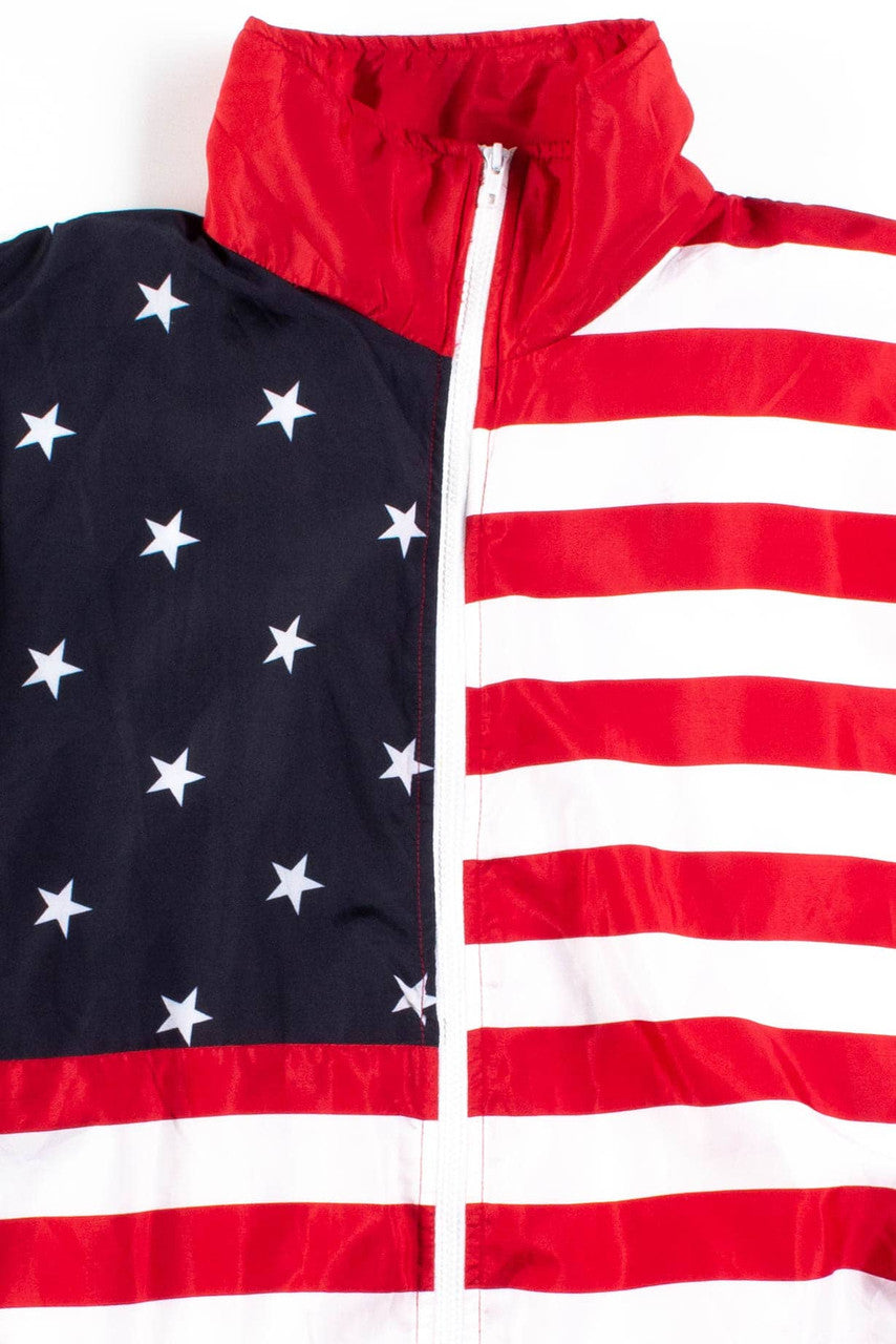 USA Flag 90s Jacket 18771 – Ragstock USA Flag 90s Jacket 18771 – Ragstock