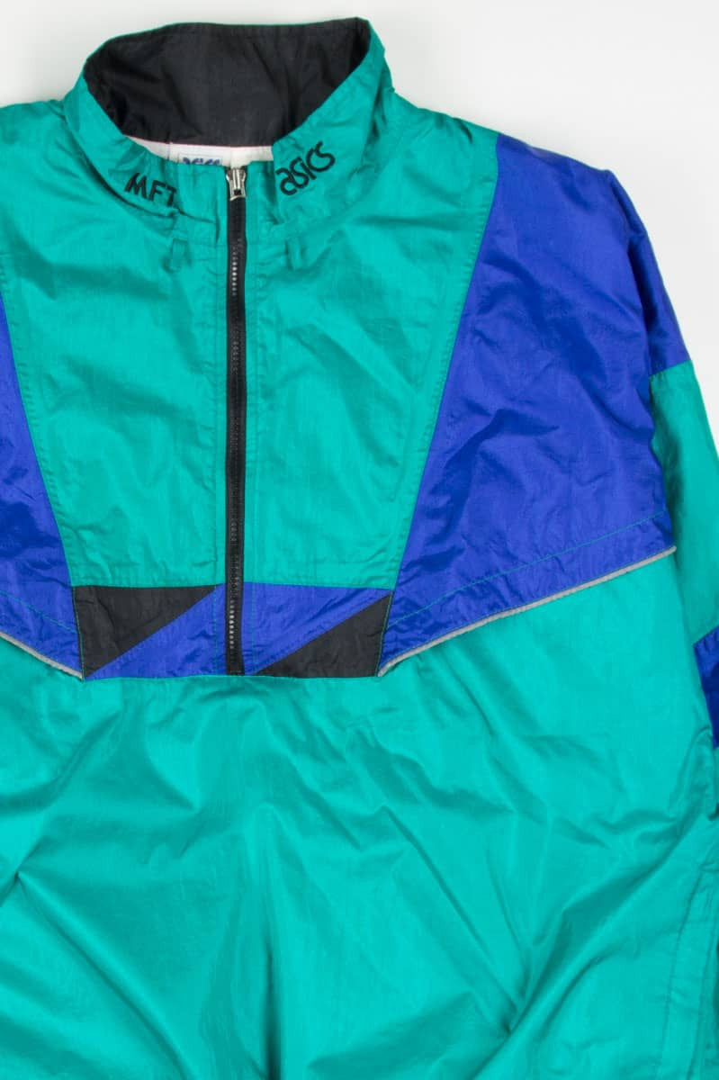 90s Green Asics Jacket 18889