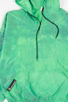 Green Tie Dye Pullover Jacket 19012