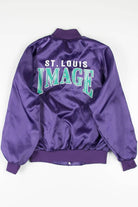 Purple St. Louis Image Bomber Jacket 19021