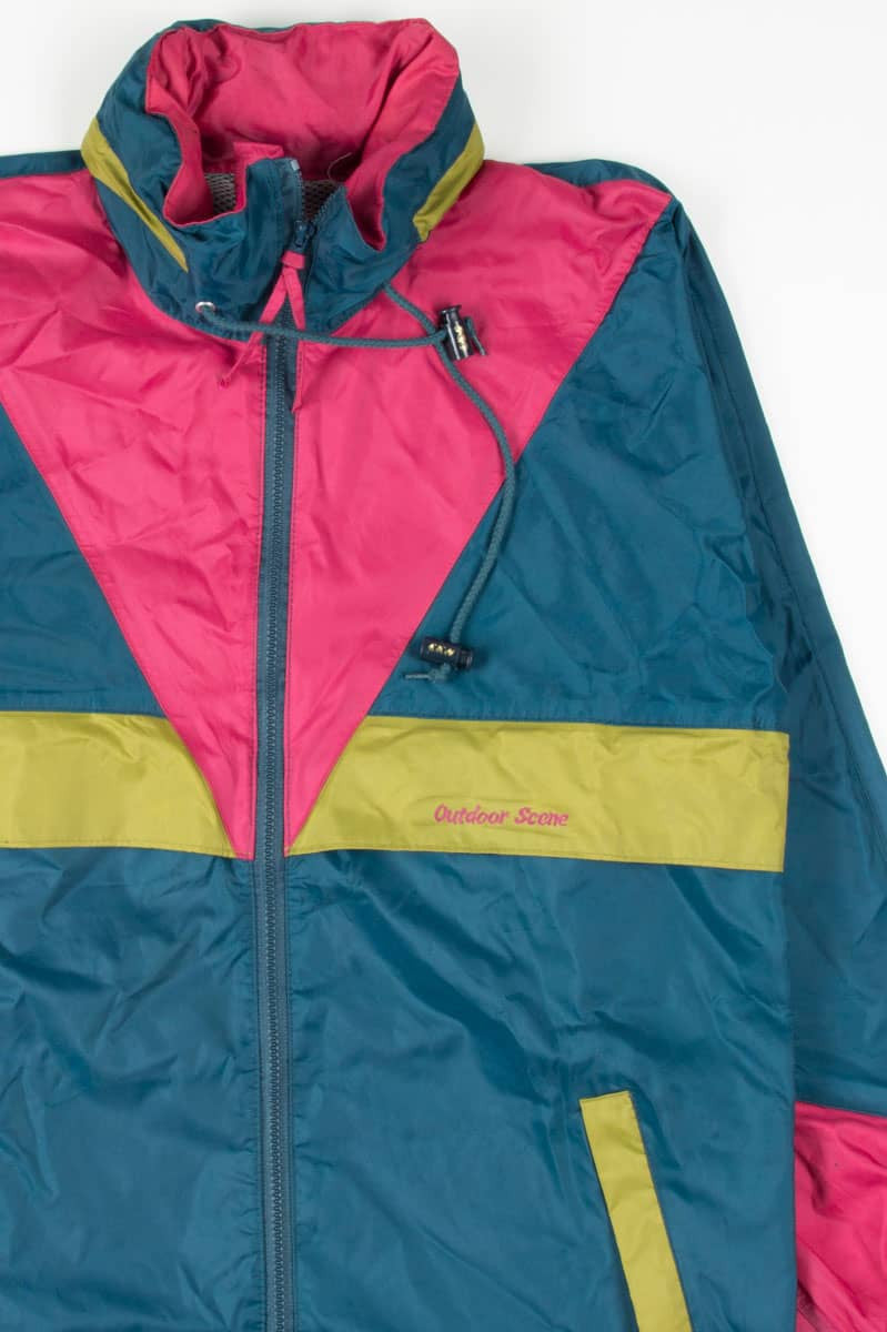 Color Blocked Rain Jacket 19110 – Ragstock