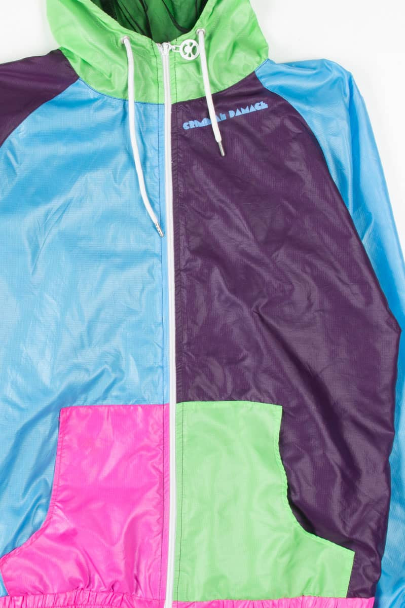 Criminal Damage Color Blocked Jacket 19252