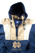 Notre Dame Pullover Starter Jacket