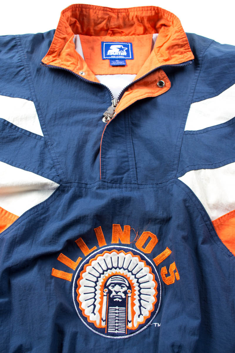 Illinois Fighting Illini Pullover Starter Jacket – Ragstock