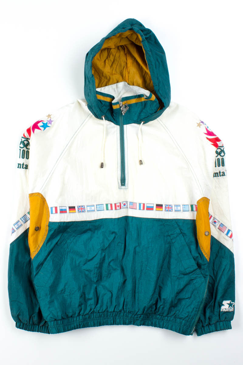 Atlanta Olympics Pullover Starter Jacket 1