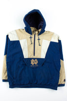 Notre Dame Pullover Starter Jacket